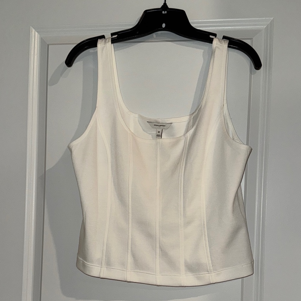 Banana Republic Ivory Tank Top